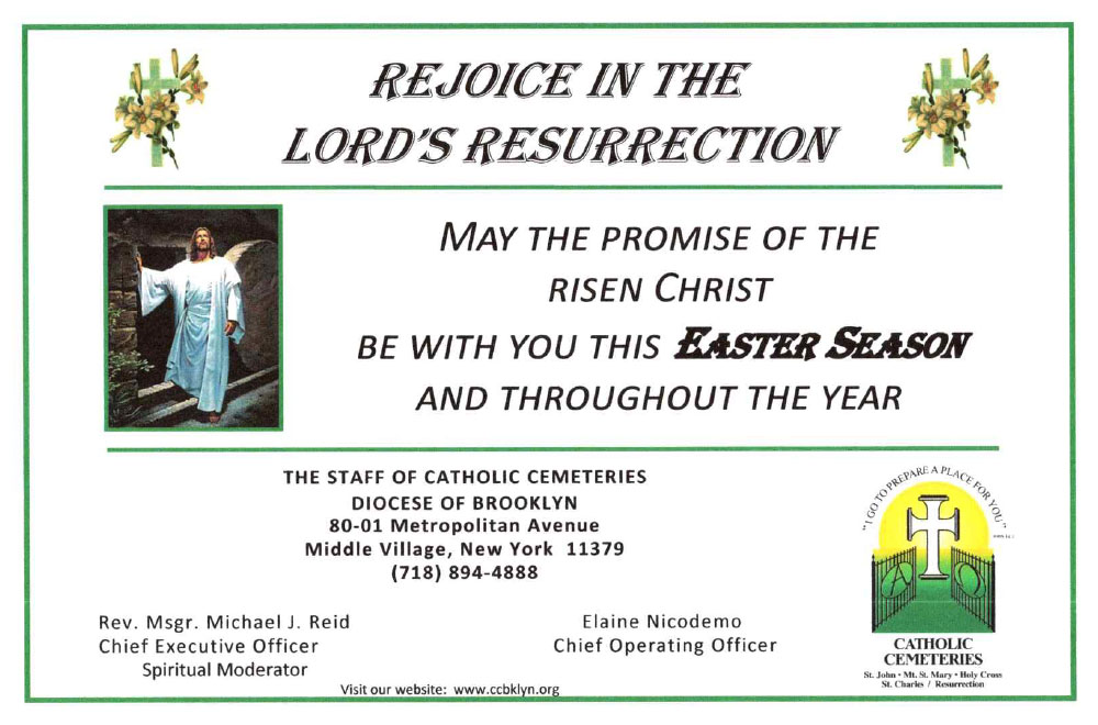 Ad-Easter Message 2024